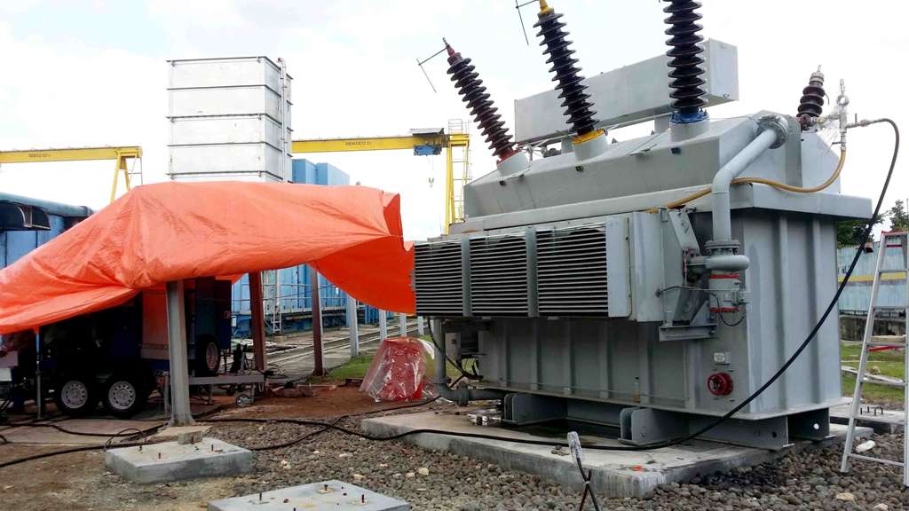 The CMM-0.6M oil purification plant was put into operation in Indonesia