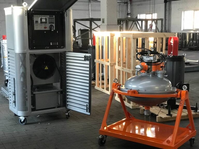 AVS-100 Mixing Machine. Electromagnetic Mill