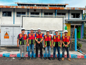 Launch of the CMM-2.2LT oil purification unit in Indonesia